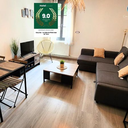 "Cozy Zen" 1 Grande Chambre - Calme - Arrivee Autonome - 6 Pers - Parking Gratuit Tours Dış mekan fotoğraf