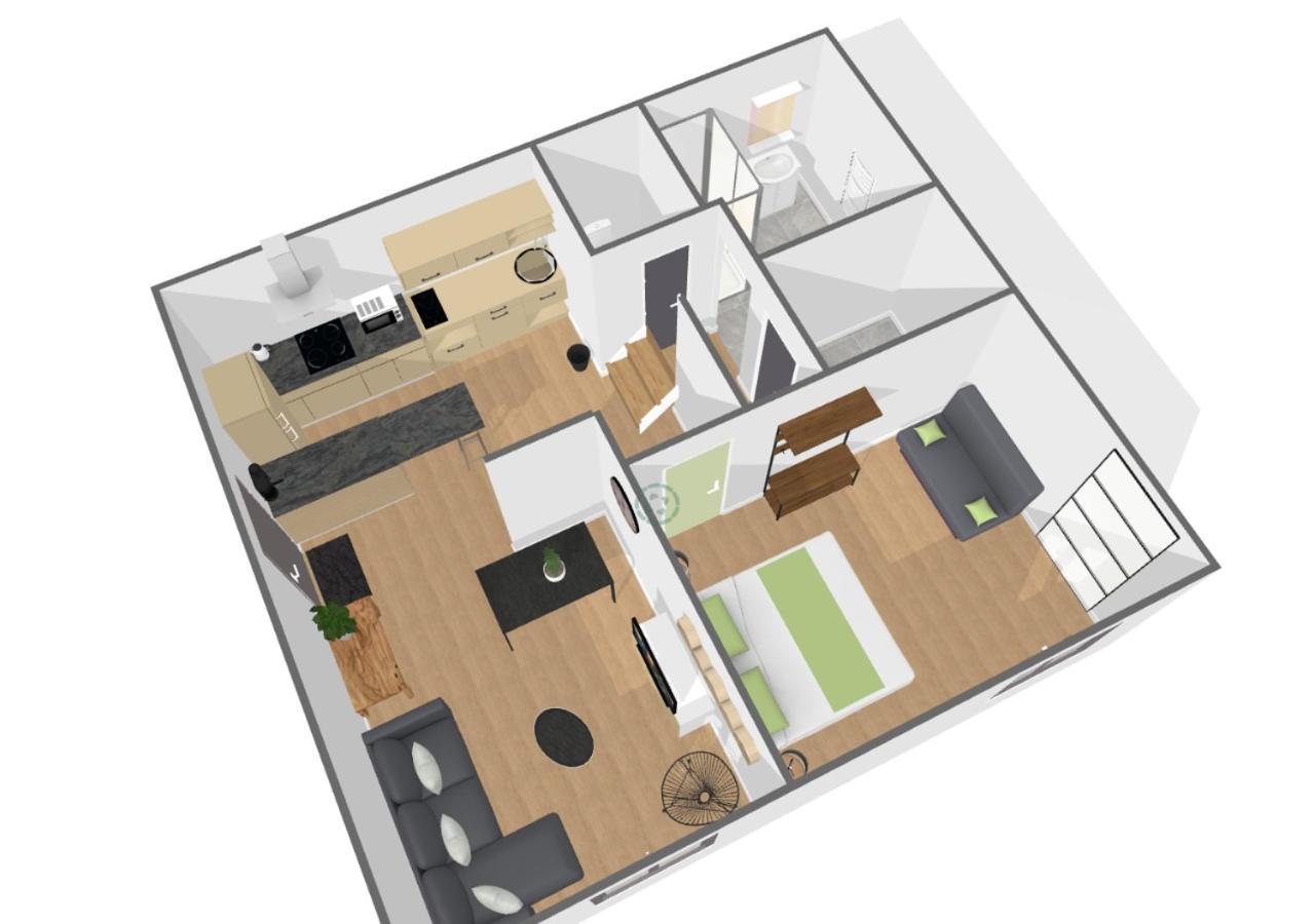 "Cozy Zen" 1 Grande Chambre - Calme - Arrivee Autonome - 6 Pers - Parking Gratuit Tours Dış mekan fotoğraf